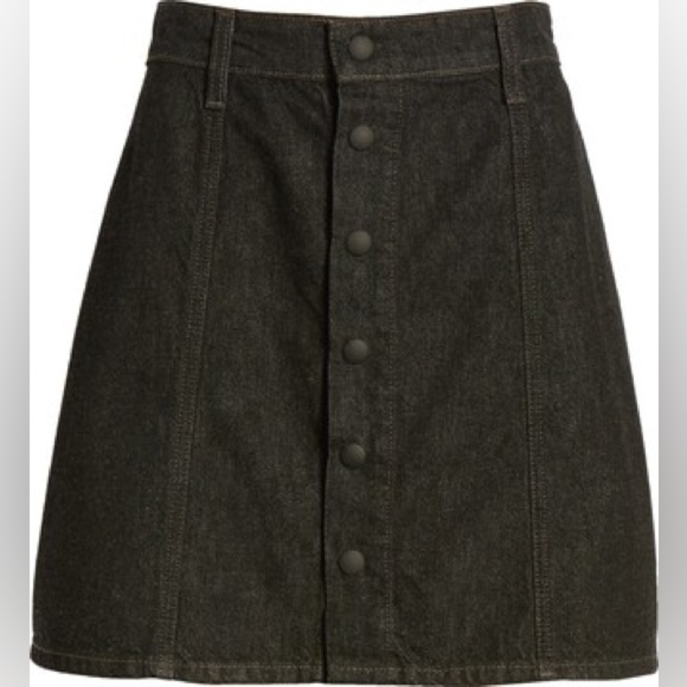 AG Kety Black Denim Skirt NWOT